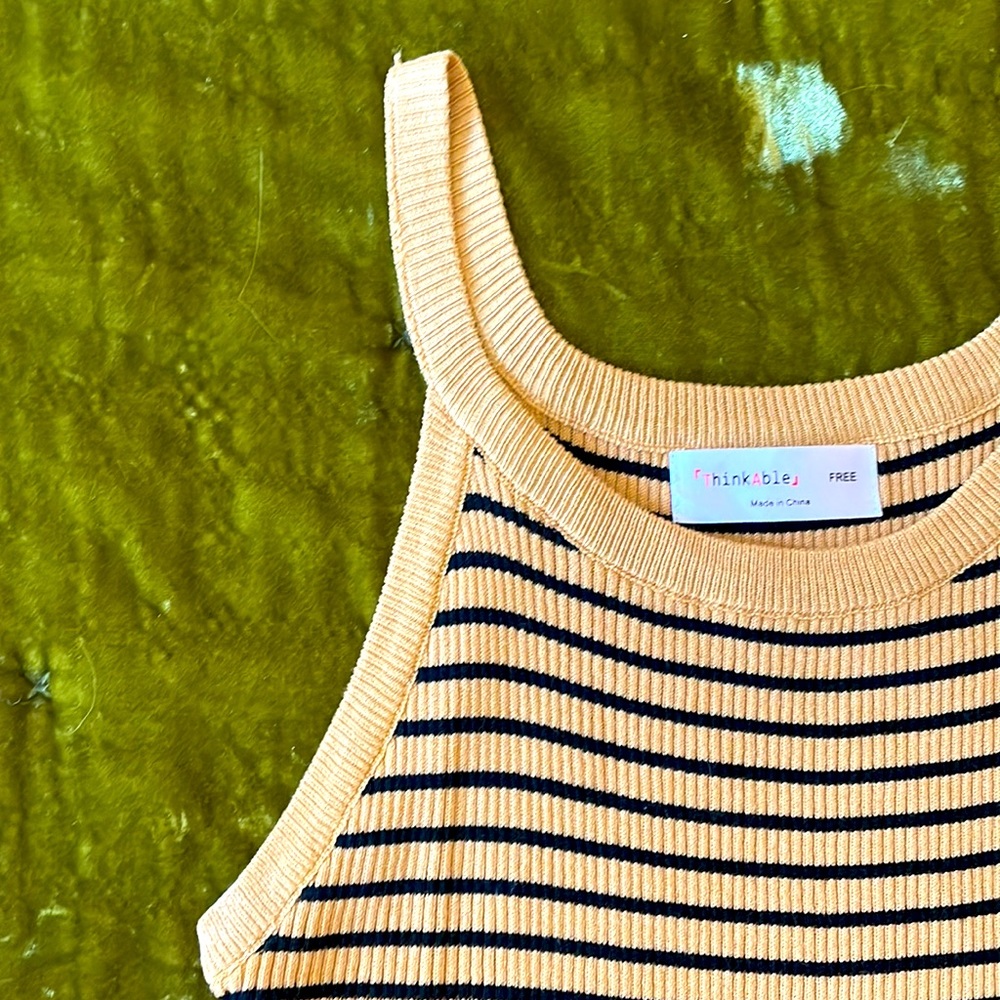 Thinkable Striped Tank Top! - Picture 2 of 8